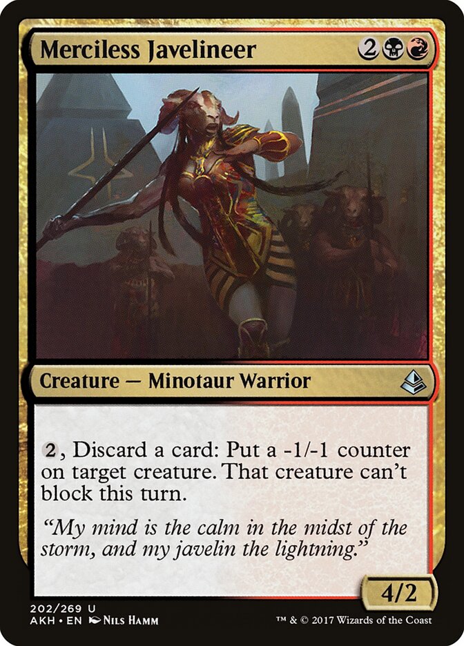 Merciless Javelineer (Amonkhet)