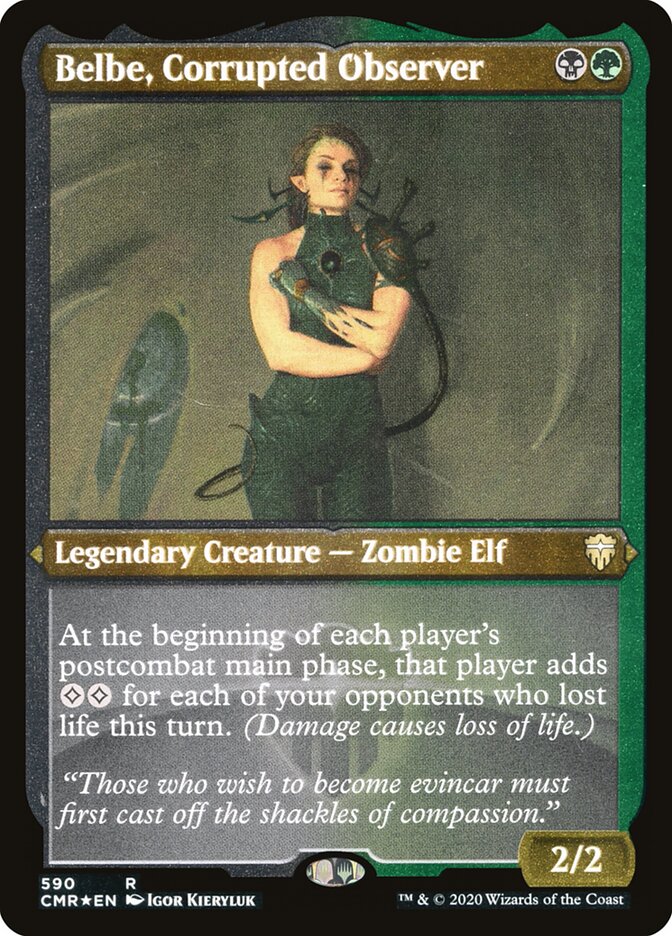 Belbe, Corrupted Observer (Commander Legends)