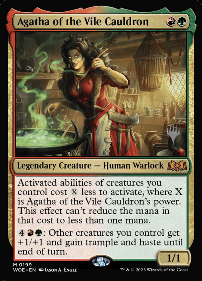 Agatha of the Vile Cauldron (Wilds of Eldraine Promos)