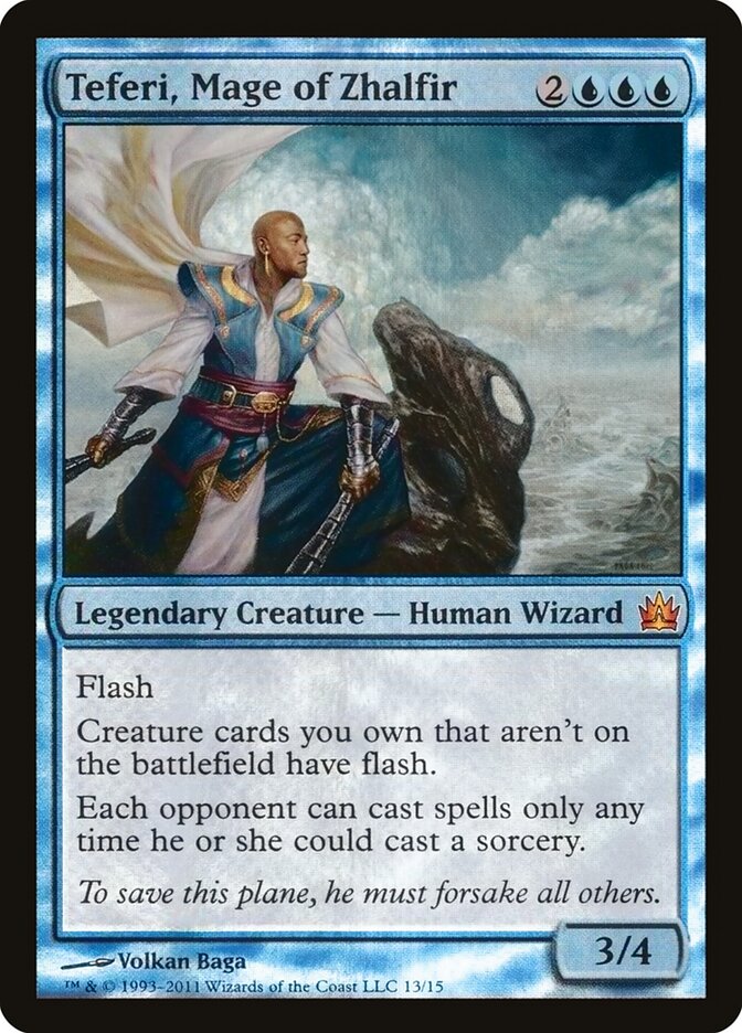Teferi, Mage of Zhalfir (From the Vault: Legends)
