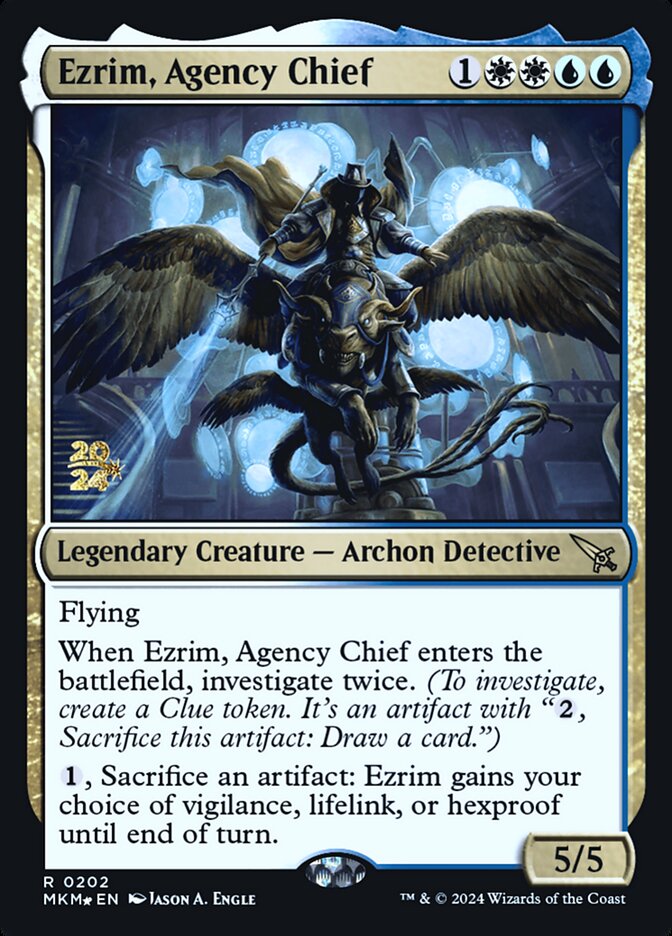 Ezrim, Agency Chief (Murders at Karlov Manor Promos)