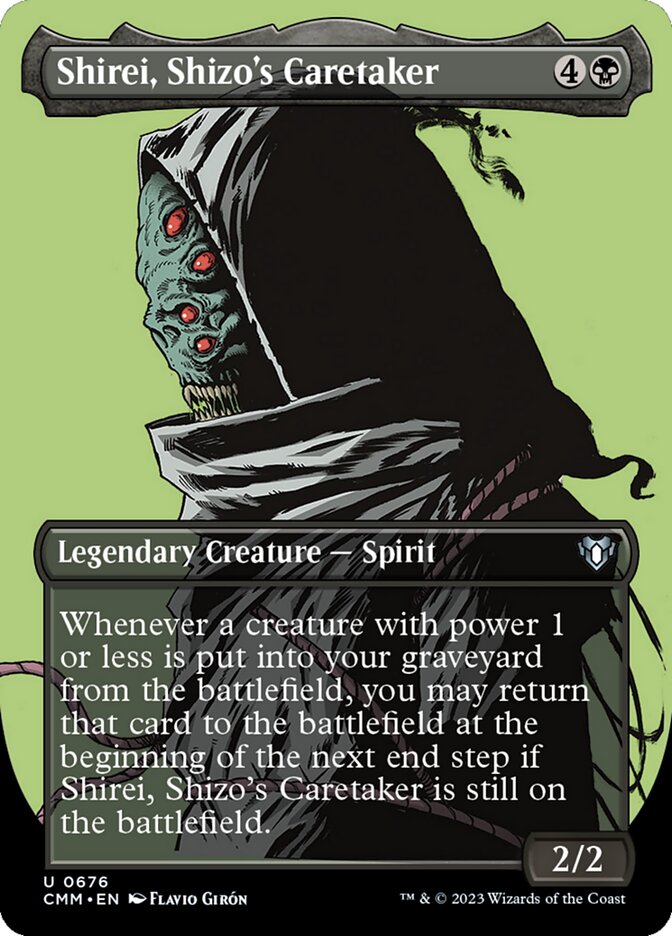 Shirei, Shizo's Caretaker (Commander Masters)