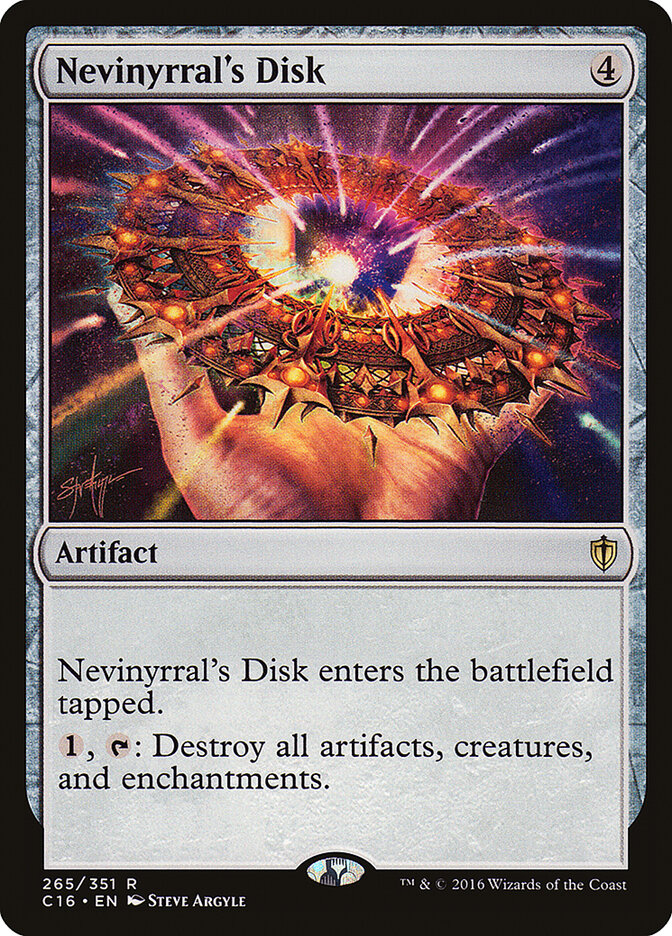 Nevinyrral's Disk (Commander 2016)