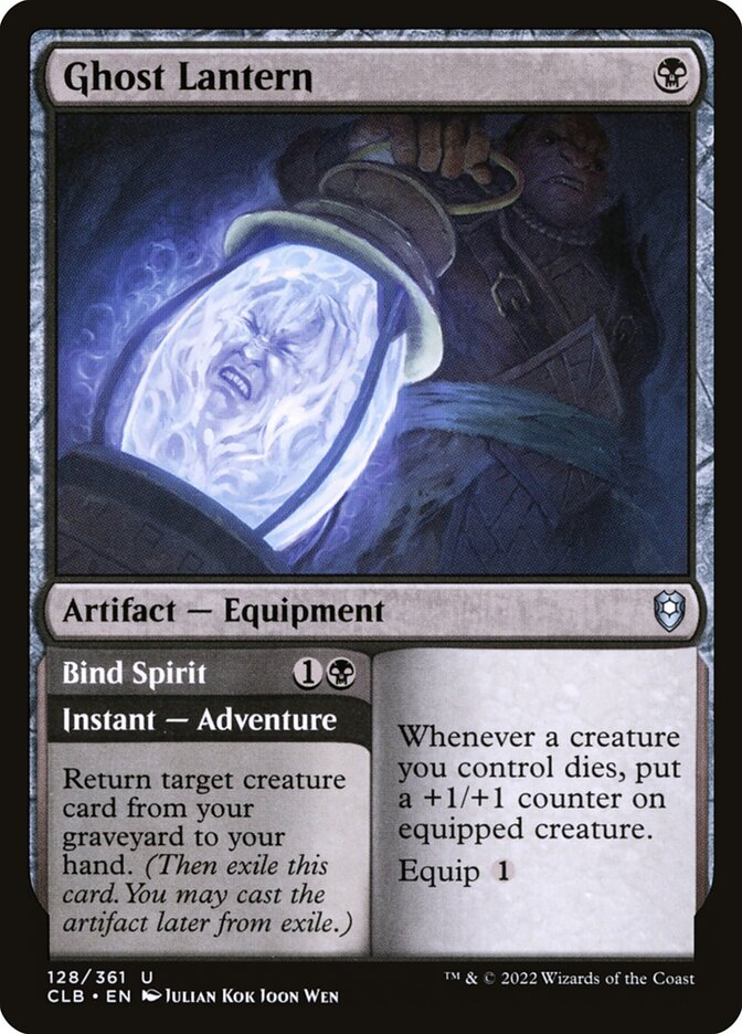 Ghost Lantern // Bind Spirit (Commander Legends: Battle for Baldur's Gate)