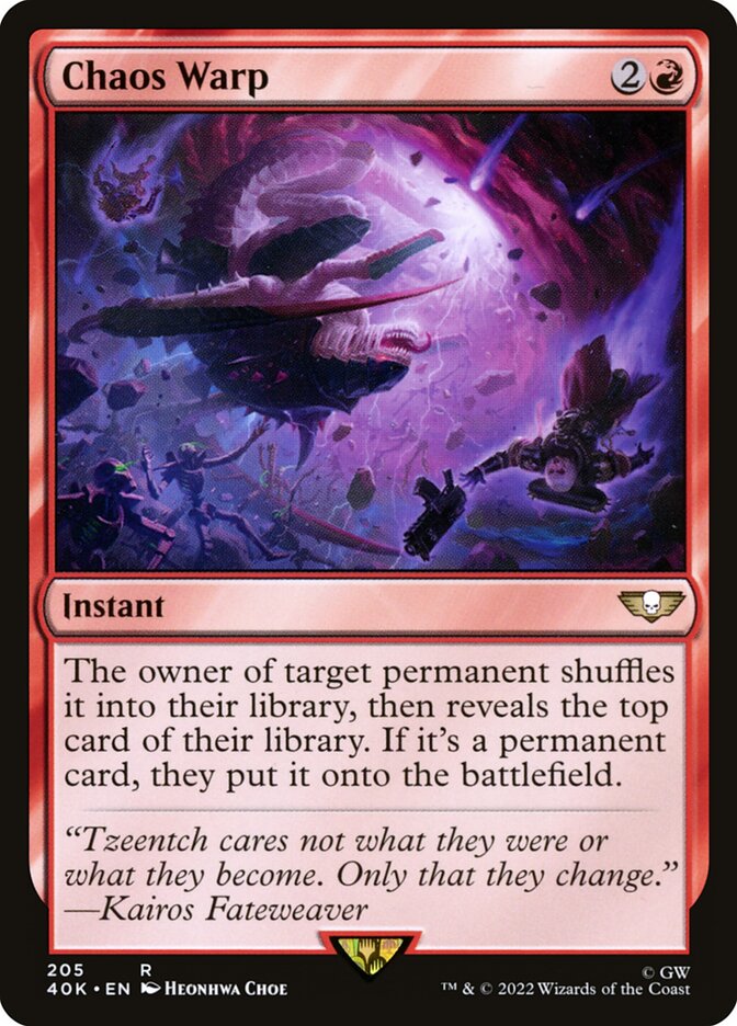Chaos Warp (Warhammer 40,000 Commander)