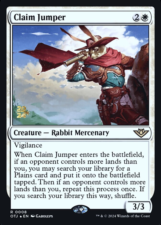 Claim Jumper (Outlaws of Thunder Junction Promos)