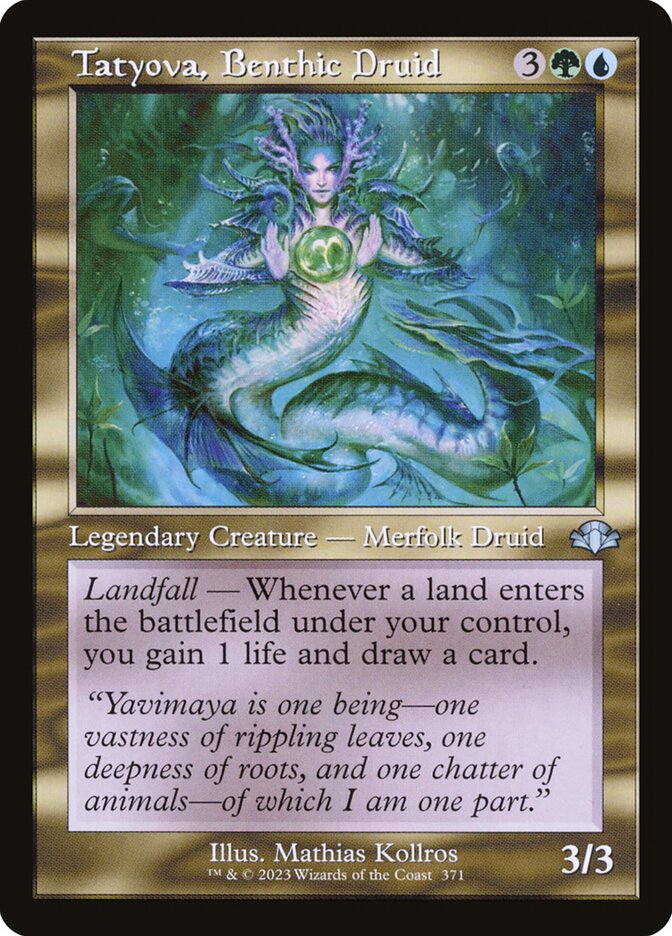 Tatyova, Benthic Druid (Dominaria Remastered)