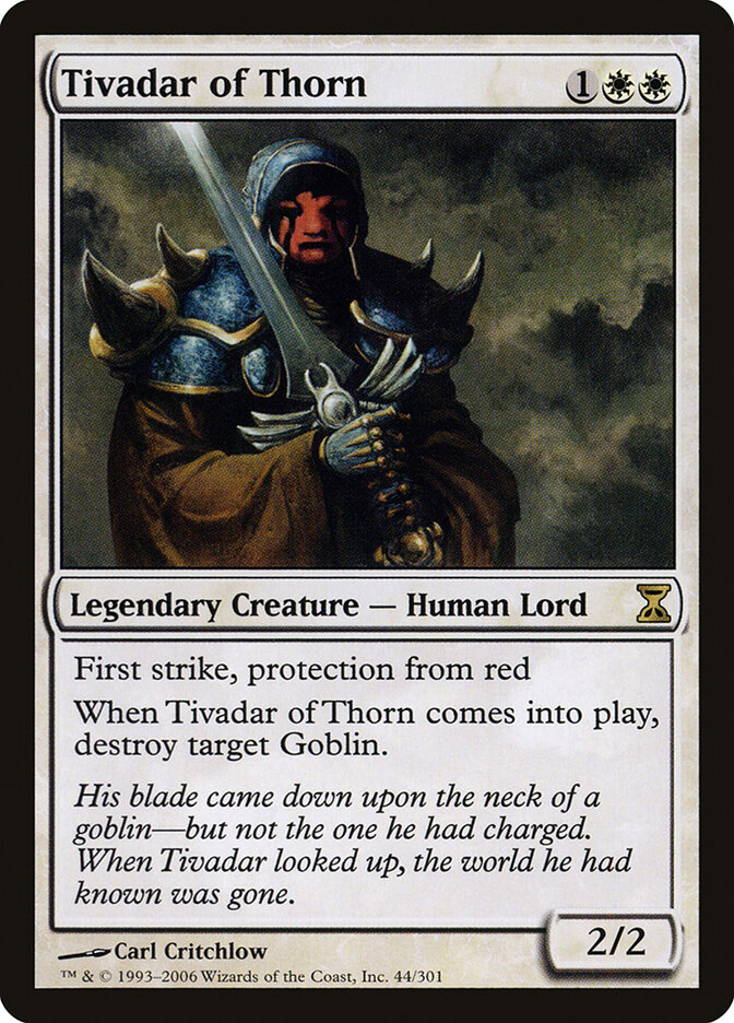 Tivadar of Thorn (Time Spiral)