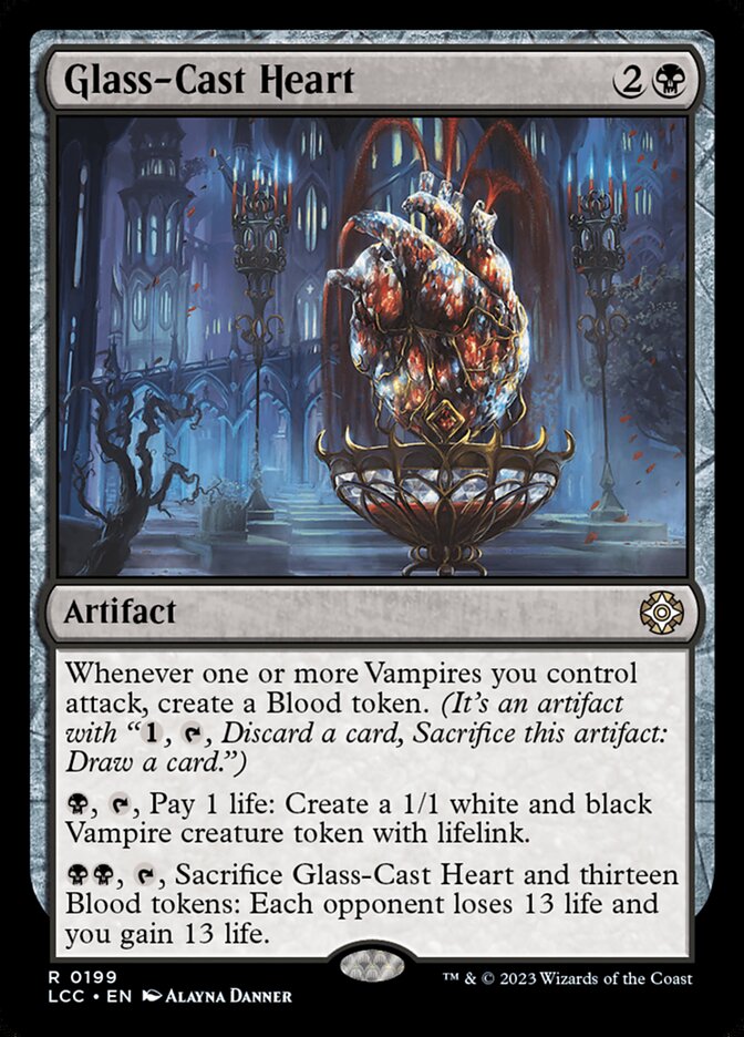 Glass-Cast Heart (The Lost Caverns of Ixalan Commander)