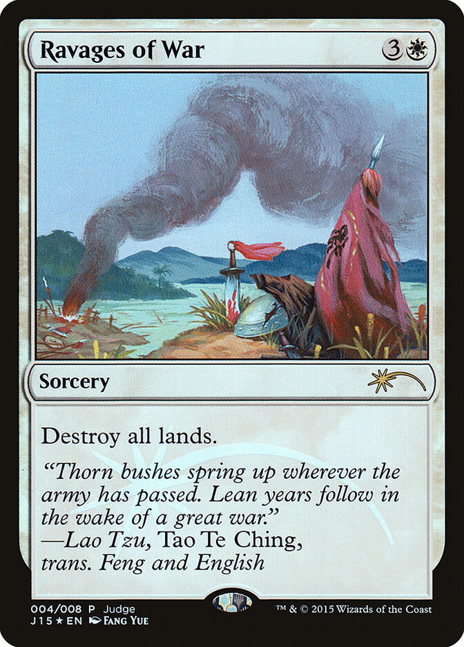 Ravages of War (Judge Gift Cards 2015)