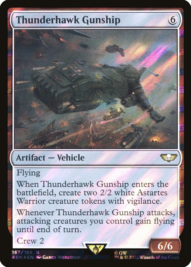 Thunderhawk Gunship (Warhammer 40,000 Commander)