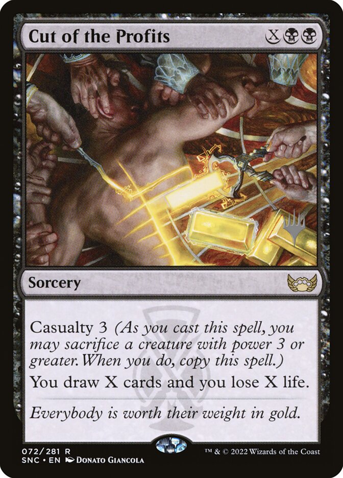 Cut of the Profits (Streets of New Capenna Promos)