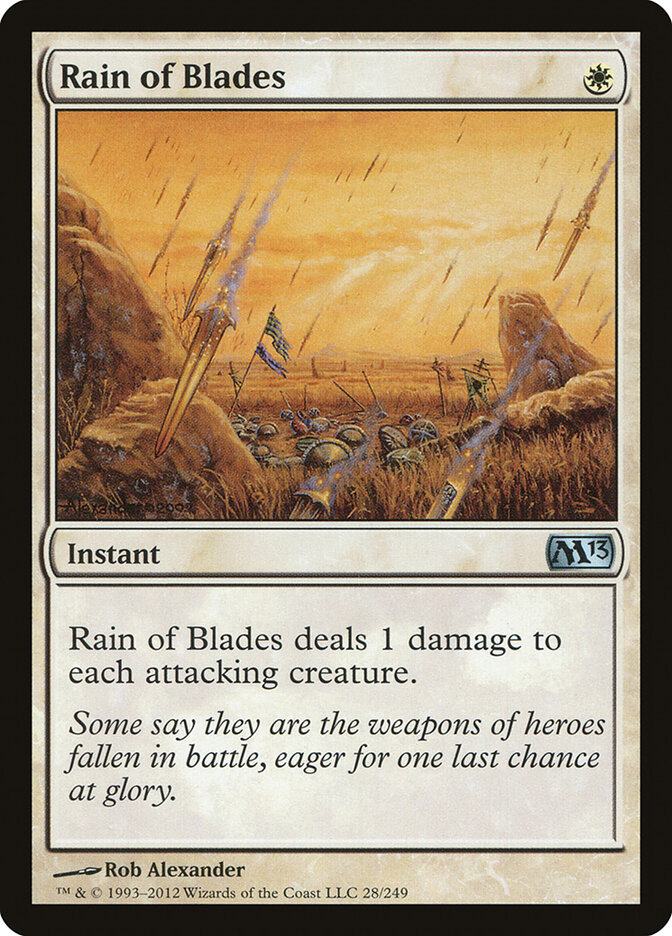 Rain of Blades (Magic 2013)