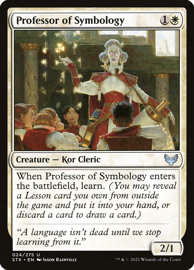 Professor of Symbology (Strixhaven: School of Mages)