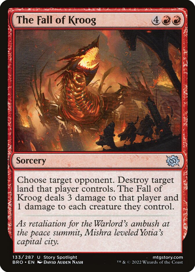 The Fall of Kroog (The Brothers' War)