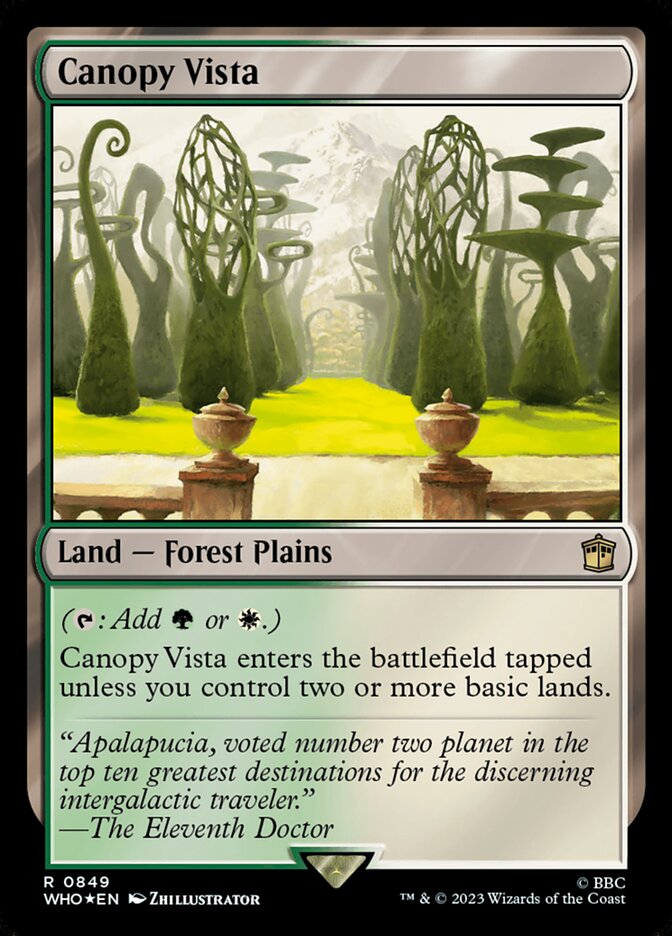 Canopy Vista (Doctor Who)