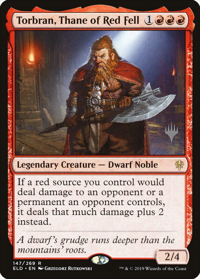 Torbran, Thane of Red Fell (Throne of Eldraine Promos)