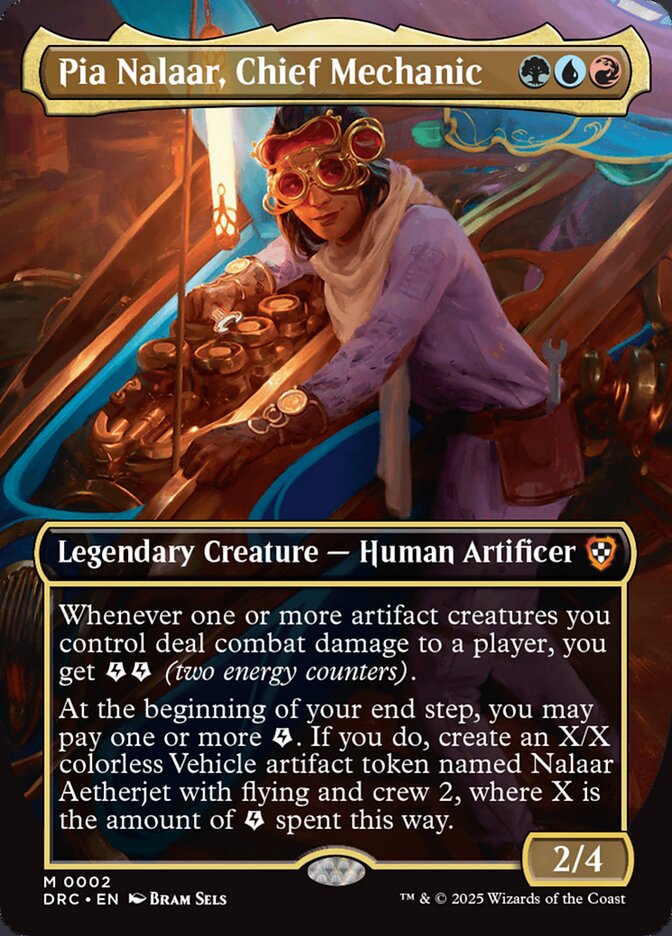Pia Nalaar, Chief Mechanic (Aetherdrift Commander)