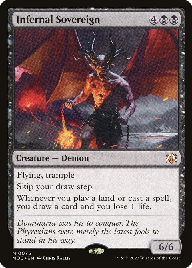 Infernal Sovereign (March of the Machine Commander)