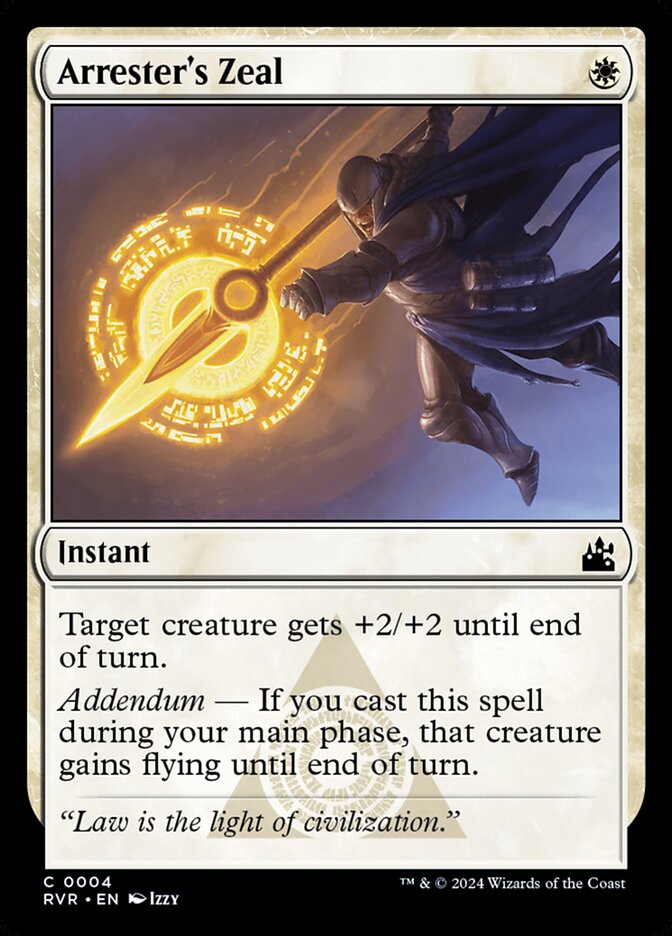 Arrester's Zeal (Ravnica Remastered)