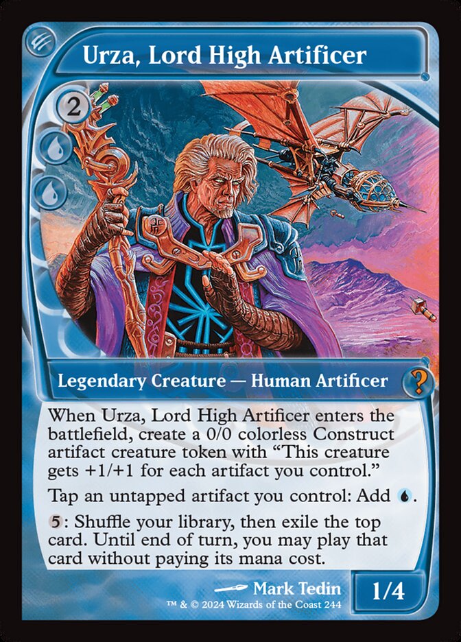 Urza, Lord High Artificer (Mystery Booster 2)