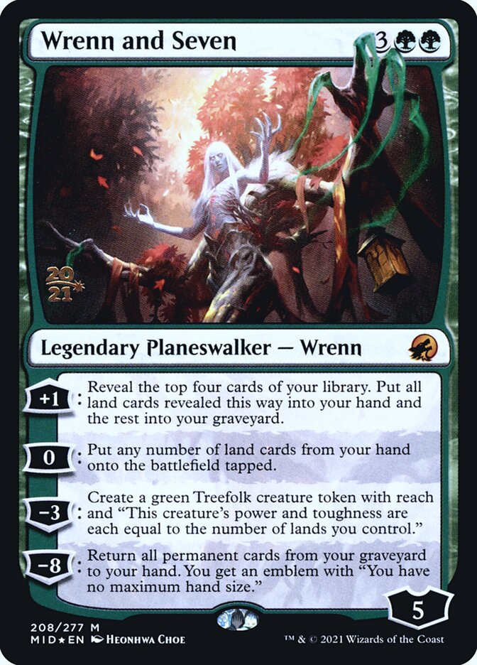 Wrenn and Seven (Innistrad: Midnight Hunt Promos)