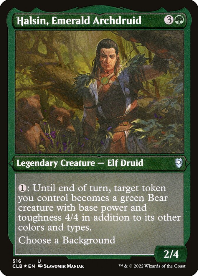 Halsin, Emerald Archdruid (Commander Legends: Battle for Baldur's Gate)