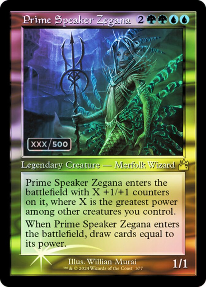 Prime Speaker Zegana (Ravnica Remastered)