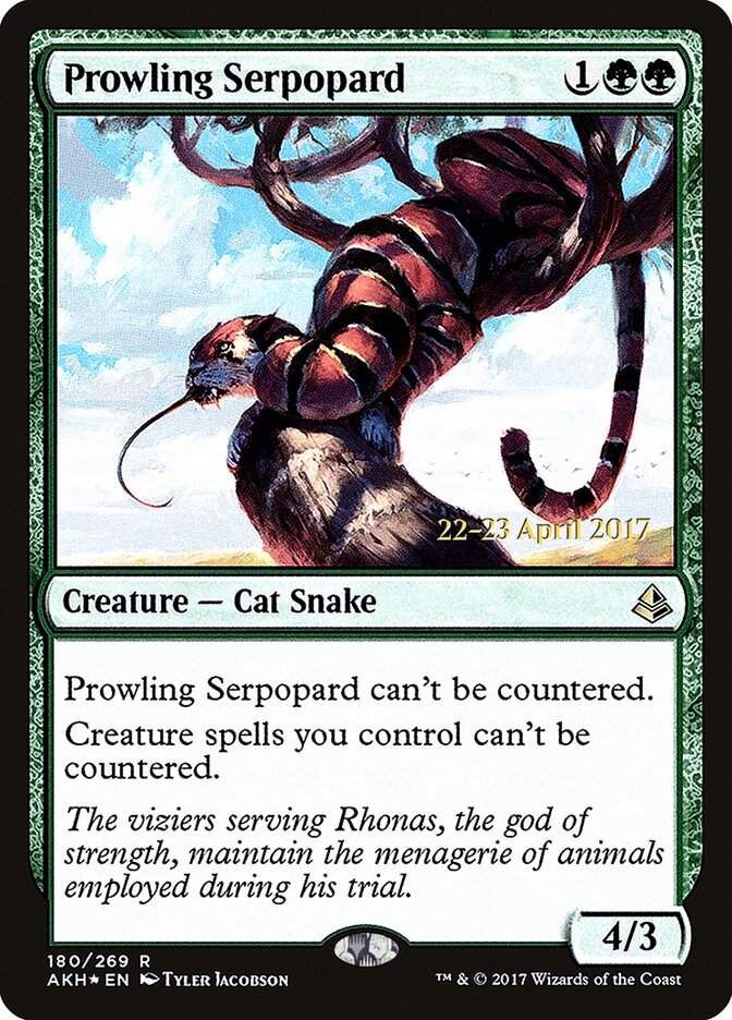 Prowling Serpopard (Amonkhet Promos)