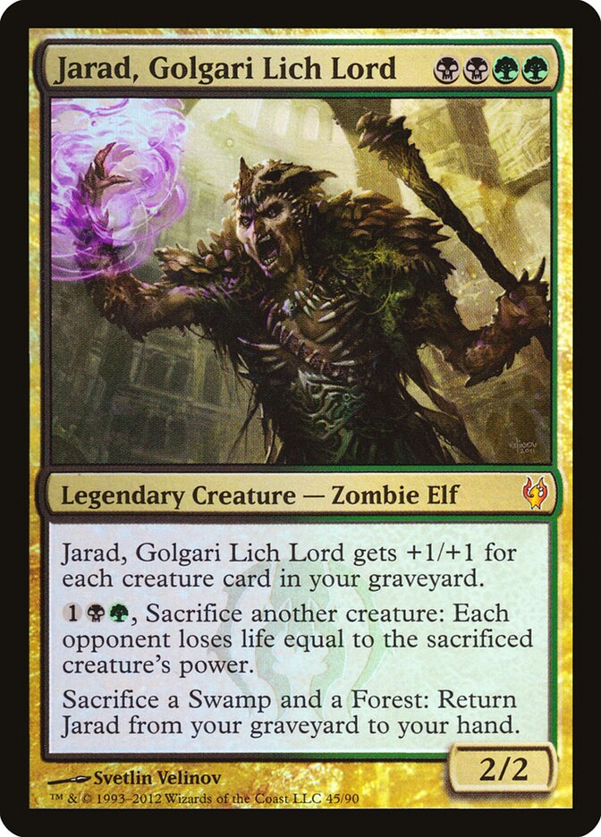 Jarad, Golgari Lich Lord (Duel Decks: Izzet vs. Golgari)