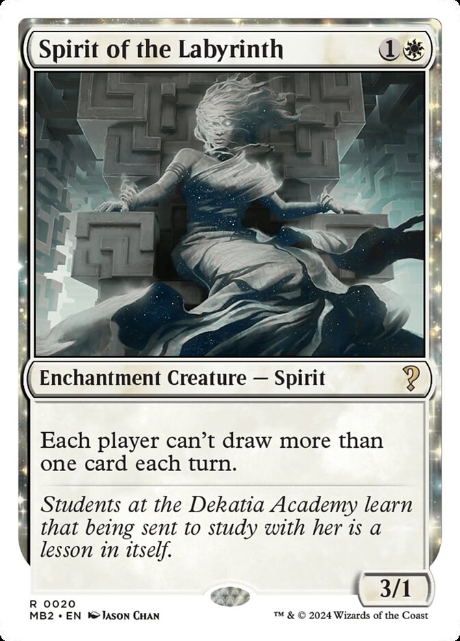 Spirit of the Labyrinth (Mystery Booster 2)