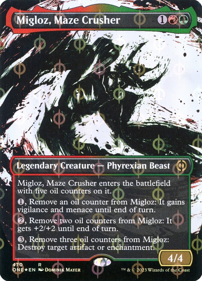Migloz, Maze Crusher (Phyrexia: All Will Be One)