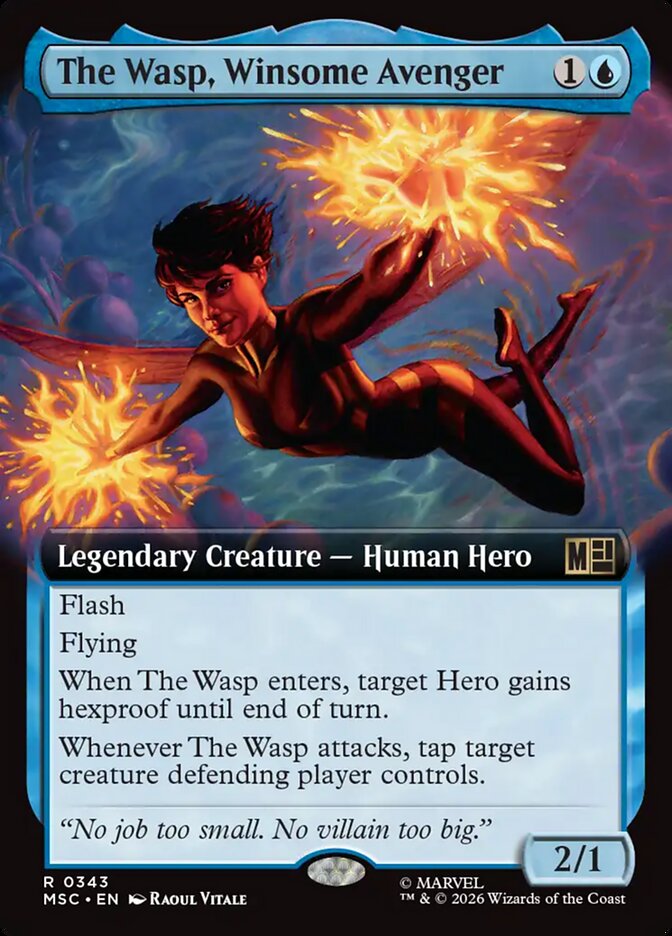 The Wasp, Winsome Avenger (Marvel Super Heroes Commander)