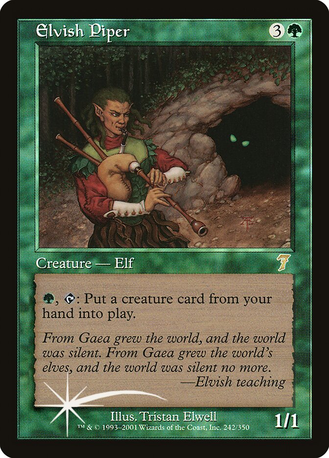 Elvish Piper (Seventh Edition)