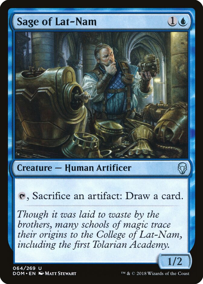 Sage of Lat-Nam (Dominaria)