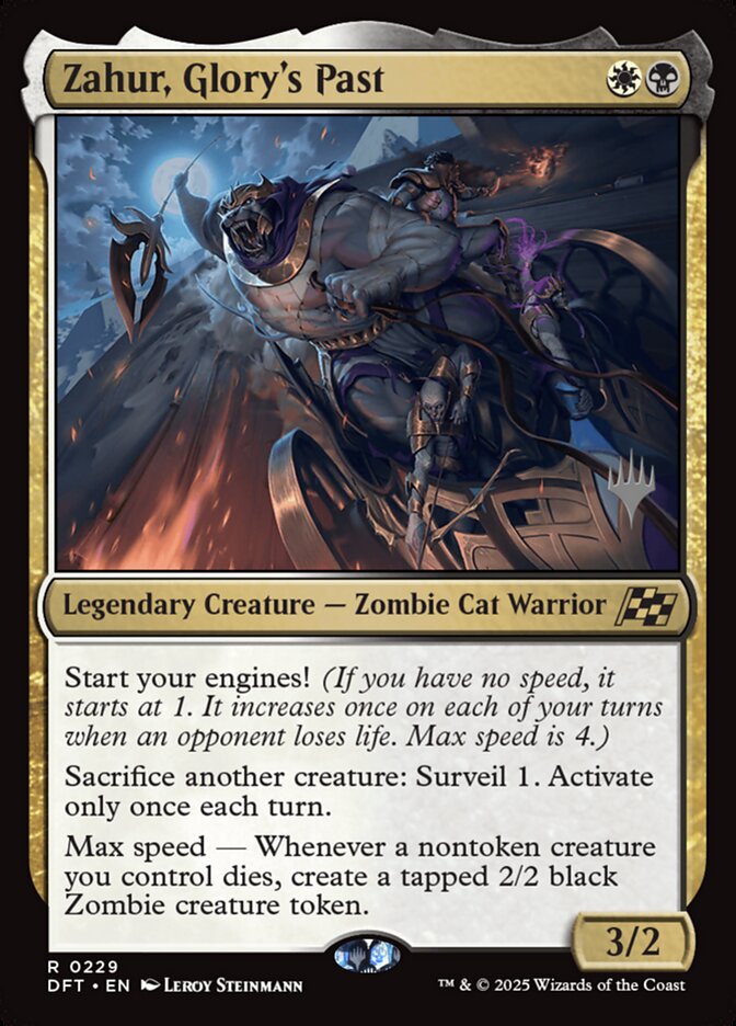 Zahur, Glory's Past (Aetherdrift Promos)