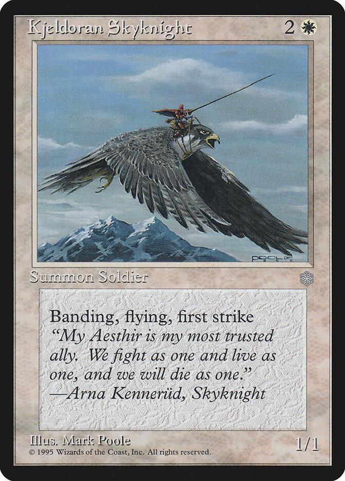 Kjeldoran Skyknight (Ice Age)