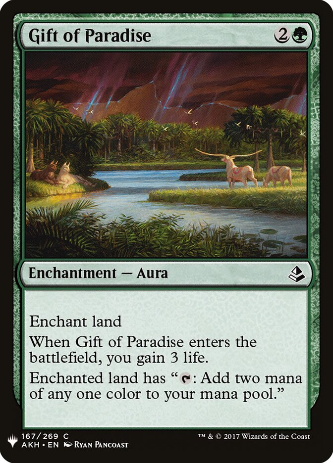 Gift of Paradise (The List)