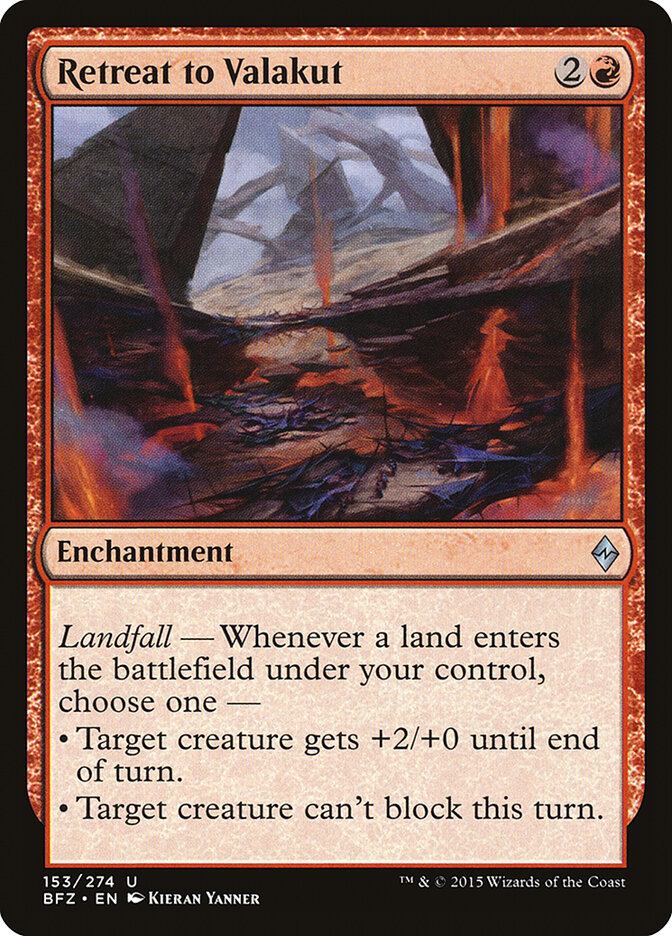 Retreat to Valakut (Battle for Zendikar)