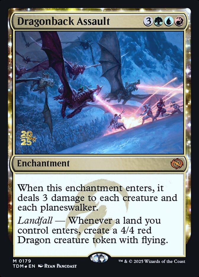 Dragonback Assault (Tarkir: Dragonstorm Promos)