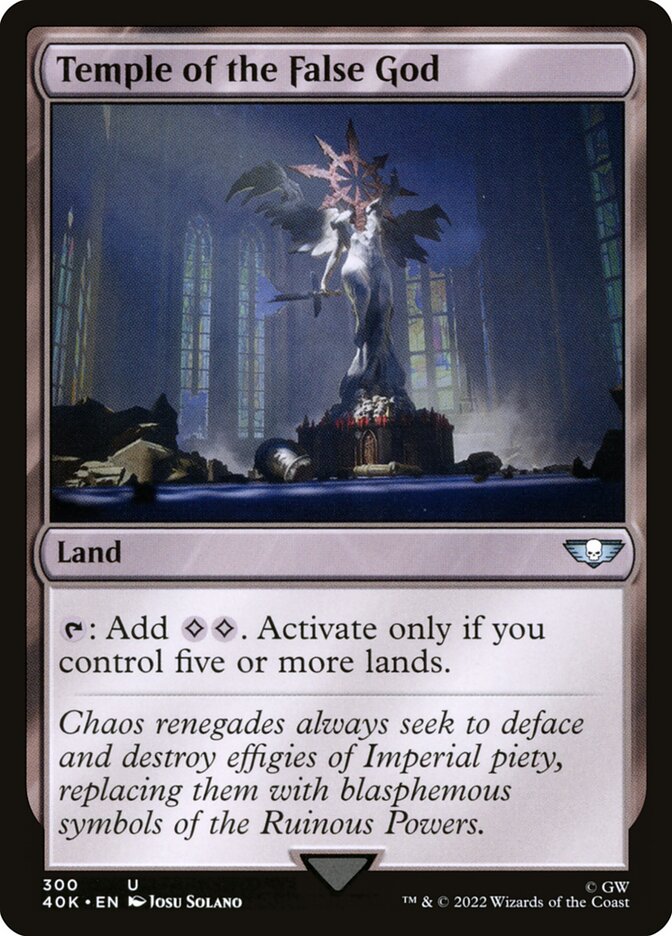 Temple of the False God (Warhammer 40,000 Commander)