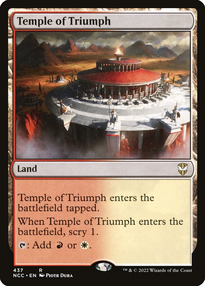 Temple of Triumph (New Capenna Commander)