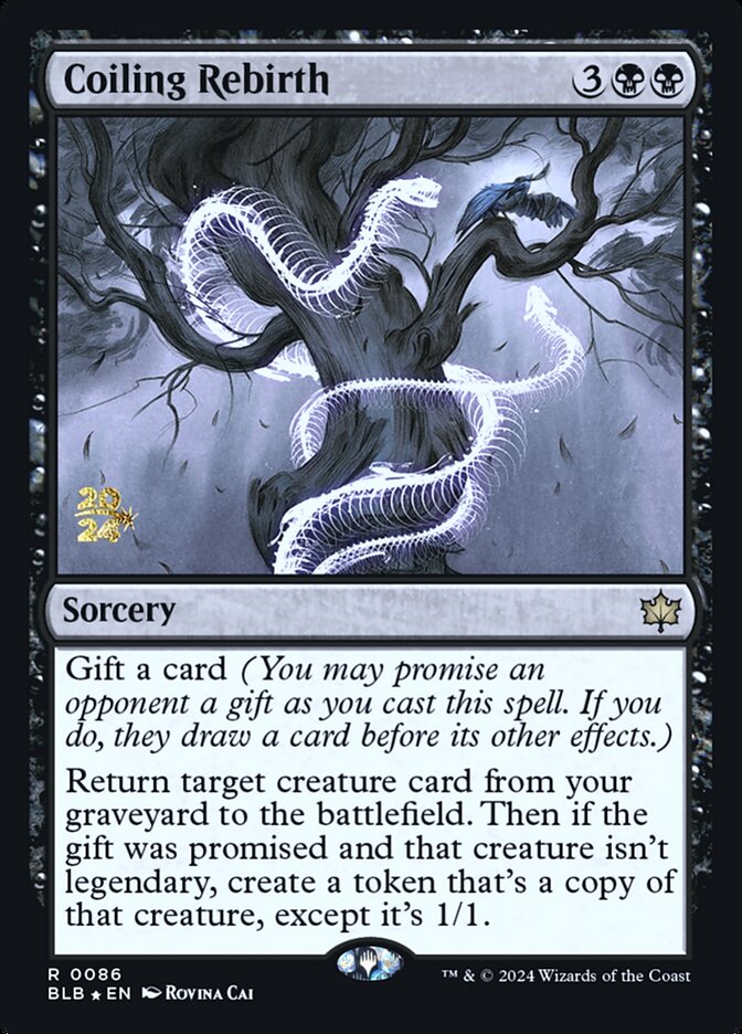 Coiling Rebirth (Bloomburrow Promos)