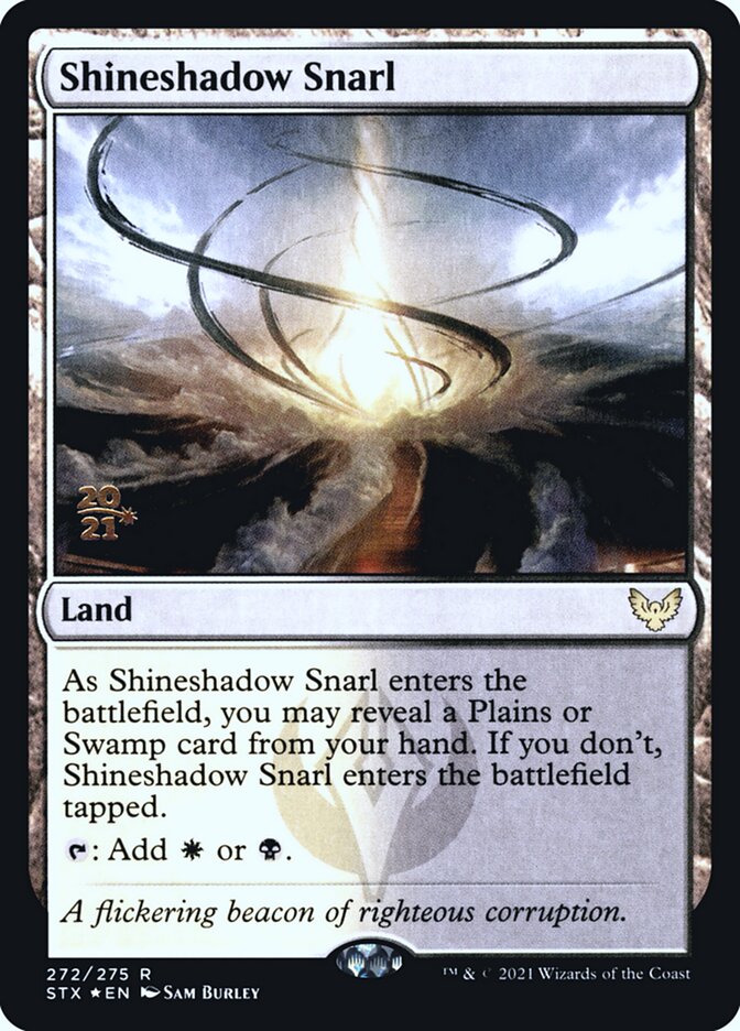 Shineshadow Snarl (Strixhaven: School of Mages Promos)