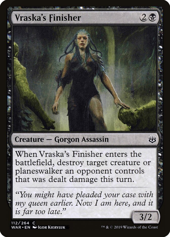 Vraska's Finisher (War of the Spark)