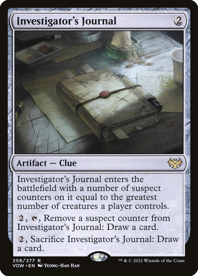 Investigator's Journal (Innistrad: Crimson Vow)
