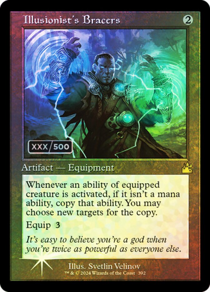 Illusionist's Bracers (Ravnica Remastered)