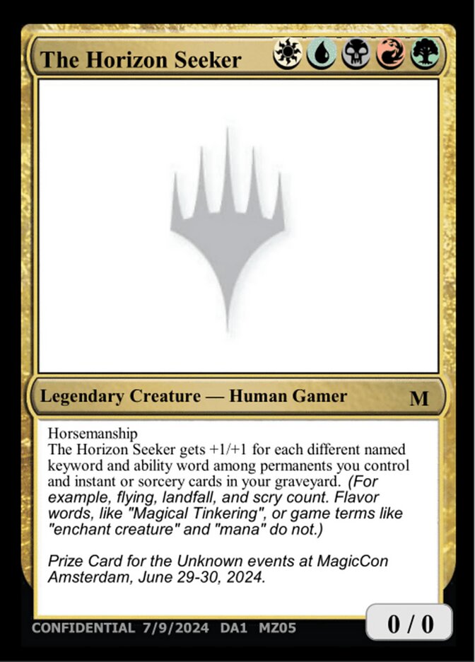 The Horizon Seeker (Unknown Event)