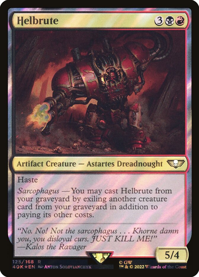 Helbrute (Warhammer 40,000 Commander)