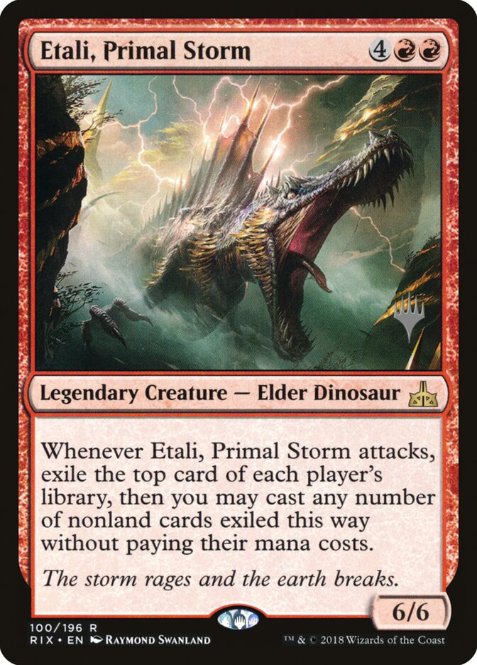 Etali, Primal Storm (Rivals of Ixalan Promos)